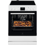Elektripliit Electrolux, 4x HighLight, elektriahi, 60 cm, valge