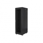 Lanberg | Rack cabinet 19" free-standing 42U/800x800 (flat pack) with mesh door | FF01-8842-23B | Black