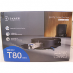 SALE OUT. Ecovacs DEEBOT T80 OMNI Vacuum cleaner, Robot, Wet&Dry, 18000Pa, TruEdge 2.0, ZeroTangle 3.0, Carpet Care, Black + Auto-empty stat | Ecovacs Robotic Vacuum Cleaner | DEEBOT T80 OMNI | Wet&Dry | Li-ion | 6400 mAh | Dust capacity 0.22 L | 180 ...