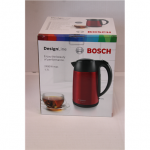 SALE OUT. Bosch | Kettle | DesignLine TWK3P424 | Electric | 2400 W | 1.7 L | Stainless steel | 360&deg; rotational base | Red | DAMAGED PACKAGING