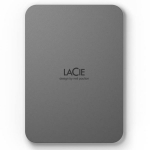 External HDD | LACIE | Mobile Drive Secure | STLR2000400 | 2TB | USB-C | USB 3.2 | Colour Space Gray | STLR2000400