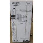 SALE OUT. Adler | Air conditioner | AD 7924 | Number of speeds 2 | Fan function | White | DAMAGED PACKAGING | 24 month(s)