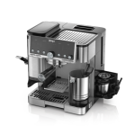 NINJA | Coffee Maker | ES701EU Luxe Caf&eacute; Pro | Pump pressure 9 bar | Built-in milk frother | Ground | 1650 W | Black/Stainless Steel