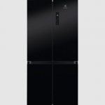 K&uuml;lmik Electrolux, Side-by-side, 190 cm, 343/179 l, 39 dB, puutetundlik, NoFrost, l&auml;ikiv must