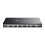 L&uuml;liti | TP-LINK | SG3452XMPP | T&uuml;&uuml;p L2+ | Rack | 48x10Base-T / 100Base-TX / 1000Base-T | 4xSFP+ | SG3452XMPP