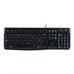 Logitech Desktop MK120 Wired keyboard USB Mouse included US Black