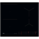 Pliidiplaat AEG, 4 x induktsioon, 60 cm, Hob2Hood, faasitud, must