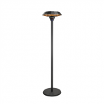 TunaBone | Electric Standing Infrared Patio Heater | TB2068S-01 | Patio heater | 2000 W | Number of power levels 3 | Suitable for rooms up to 20 m&sup2; | Black | IP45