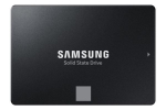 SSD | SAMSUNG | 870 EVO | 2TB | SATA | SATA 3.0 | MLC | Kirjutamiskiirus 530 MBait/s | Lugemiskiirus 560 MBait/s | 2,5" | MTBF 1500000 tundi | MZ-77E2T0B/EU