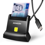 CARD READER STAND SMARTCARD/ID/USB-C 1.2M CRE-SM4NC AXAGON