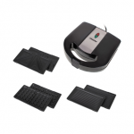 Mesko | Sandwich maker 3 in 1 | MS 3045 | 750 W | Number of plates 3 | Number of pastry 2 | Black/Silver