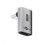 Goobay 74442 USB-C&trade; Adapter Vertical 90&deg; Long, USB4&trade; | Goobay