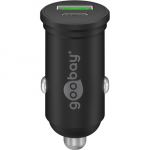 Goobay 61739 Dual-USB Car Fast Charger USB-C PD, 45 W
