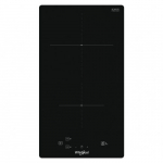 Pliidiplaat Whirlpool, 2 x induktsioon, 30 cm, must