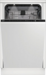 BEKO Built-In Dishwasher BDIS38040Q, Energy class C, Width 45 cm, Inverter motor, Third drawer