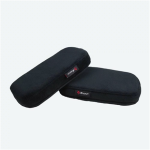 Arozzi Memory Foam Armrest Pads Black