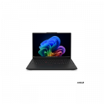 Lenovo ThinkPad T16 G5 AMD | Black | 16 " | IPS | WUXGA | 1920 x 1200 pixels | Anti-glare | AMD Ryzen 5 PRO | 215 | 16 GB | SODIMM DDR5 | Solid-state drive capacity 512 GB | AMD Radeon 740M Graphics | Windows 11 Pro | 802.11be | Bluetooth version 5.4 ...