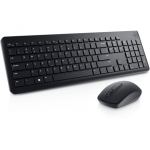 Dell | Klaviatuur ja hiir | KM3322W | Klaviatuuri ja hiire komplekt | Juhtmevaba &uuml;hendus | Patareid komplektis | USA | Must | Juhtmevaba &uuml;hendus