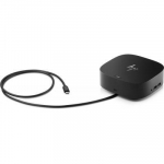 HP USB-C Dock G5 120W - 4x USB 3.0, 1x USB-C (15W), 2x DisplayPort 1.4, 1x HDMI 2.0, 1x RJ-45, 1x kombineeritud audioliides, Apple MAC-&uuml;hilduvusega