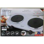 SALE OUT. | Camry | CR 6511 | Hot plate | Number of burners/cooking zones 2 | Rotary knobs | Stainless steel | DAMAGED PACKAGING, SCRATCHED AND DENTED ITEM