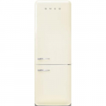 K&uuml;lmik Smeg, 50-ndate stiil, 205 cm, 344/137 l, 37 dB, puutetundlik juhtimine, NoFrost, kreem