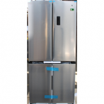 SALE OUT. Xiaomi Mijia Refrigerator Cross Door 502L EU | Energy efficiency class E | Free standing | Side by Side | Height 191.2 cm | No Frost system | Fridge net capacity 326 L | Freezer net capacity 176 L | 37 dB | Brushed Silver | DAMAGED PACKAGIN ...