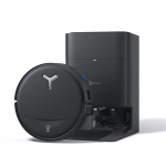 Ecovacs Robotic Vacuum Cleaner | DEEBOT T80S OMNI BLACK | Wet&Dry | 6400 mAh | 24800 Pa | Black