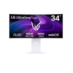 LG 34GX90SA-W | 34 " | OLED | 21:9 | 240 Hz | 1 ms | 3440 x 1440 pixels | 250 cd/m&sup2; | HDMI ports quantity 2 | White