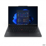 Lenovo ThinkPad E14 G7 AMD | Black | 14 " | IPS | 1920 x 1200 pixels | WUXGA | Anti-glare | AMD Ryzen 5 | 230 | 16 GB | SODIMM DDR5 | Solid-state drive capacity 512 GB | AMD Radeon 760M Graphics | Windows 11 Pro | 802.11ax | Bluetooth version 5.3 | K ...