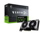 Graphics Card | MSI | NVIDIA GeForce RTX 5060 Ti | 16 GB | GDDR7 | 128 bit | PCIE 5.0 16x | Dual Slot Fansink | 5060TI16GVENTUS2XOCPLUS