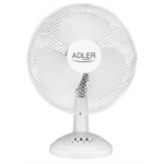 Adler | AD 7304 | Desk Fan | White | Diameter 40 cm | Number of speeds 3 | Oscillation | 45 W