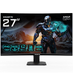 LCD Monitor | GIGABYTE | GS27FC Gaming Monitor | 27" | Gaming/Curved | Panel VA | 1920x1080 | 16:9 | 180Hz | Matte | 1 ms | Tilt | Colour Black | GS27FCEK