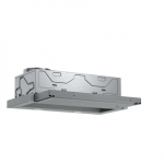 Bosch | Hood Serie 4 | DFL064A52 | Telescopic | Energy efficiency class A | Width 60 cm | 270 m&sup3;/h | Push Buttons | LED | Silver