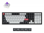 Keychron Q6 HE - US Layout - Gateron Magnetic Nebula - Carbon Black Wireless Keyboard
