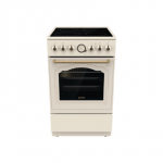Gorenje | Cooker | GECS5B70CLI | Hob type Vitroceramic | Oven type Electric | Beige | Width 50 cm | Depth 59.4 cm | 70 L