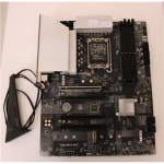 SALE OUT. MSI PRO Z890-S WIFI | Processor family Intel | Processor socket LGA1851 | DDR5 | Supported hard disk drive interfaces SATA, M.2 | Number of SATA connectors 4 | USED, REFURBISHED, WITHOUT ACCESSORIES, ONLY BACKPANEL INCLUDED