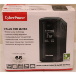 SALE OUT. CyberPower VP1000ELCD Backup UPS Systems | SALE OUT. | CyberPower | Backup UPS Systems | VP1000ELCD | 1000 VA | 550 W | DAMAGED PACKAGING