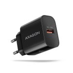 MOBILE CHARGER WALL USB 18W/1PORT BLACK ACU-QC18 AXAGON