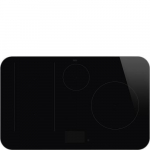 Pliidiplaat Smeg Isola, 4 x induktsioon, flexi-tsoon, 80 cm, Autovent, faasitud, must