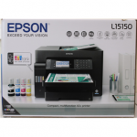 SALE OUT. Epson EcoTank L15150 Pint Scan Copy Fax | Epson | EcoTank L15150 | Inkjet | Colour | Multicunctional Printer | A3+ | Wi-Fi | Black | DAMAGED PACKAGING