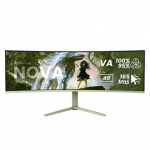 Arozzi Nova | 49 " | VA | 32:9 | 165 Hz | 4 ms | 5120 x 1440 pixels | 350 cd/m&sup2; | HDMI ports quantity 2 | Forest Green