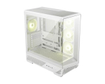 Case | MSI | MAG PANO 130R PZ | MidiTower | Case product features Transparent panel | Not included | Colour White | MAGPANO130RPZWHITE