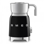 Piimavahustaja Smeg, 50`ndate stiil, must