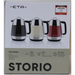 SALE OUT. ETA ETA918690040 Storio Kettle, Power 2150 W, Capacity 1.7 L, Stainless steel, Beige | SALE OUT. ETA | Storio Kettle | ETA918690040 | Standard | 2150 W | 1.7 L | Stainless steel | 360&deg; rotational base | Beige | USED