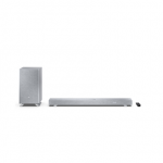 Sharp | 3.1.2 Dolby Atmos/DTS:X Soundbar with Wireless Subwoofer | HT-SBW53121(SL) | 550 W | Bluetooth | Silver | Wireless connection