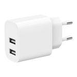 LAADIJA USB UNIVERSAALNE VALGE/2P TA-UC-2A12-01 GEMBIRD