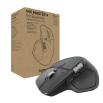 Logitech Logitech MX Master 4 for Business Mouse - Wireless + Bluetooth, 8000 DPI, Graphite | Logitech