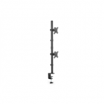 Digitus Desk Mount | DA-90438 | Adjustable Height, Rotate, Tilt, Swivel | 17-32 " | Maximum weight (capacity) 2x8 kg | Black