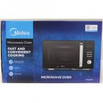 SALE OUT. Midea MAG25XF Microwave oven with grill, Oven 800 W, Grill 1000 W, 25 L, Black | Midea Microwave oven | MAG25XF | Free standing | 800 W | 25 L | Grill | Black | DAMAGED INNER PACKAGING, DEMO