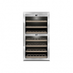Caso | Wine cooler | WineComfort 660 Smart | Energy efficiency class G | Free standing | Height 103.5 cm | Total net capacity 178 L | Display | Black